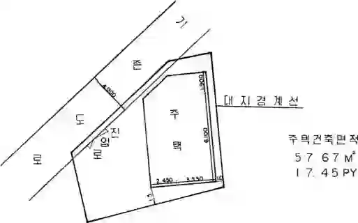 문산리 80-4 배치도 이미지
